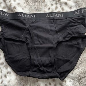 Alfani Men's Classic Black Briefs